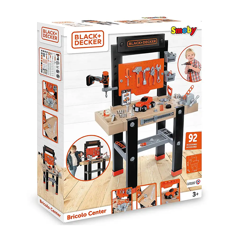 Atelier Smoby Black & Decker Bricolo Center [6]