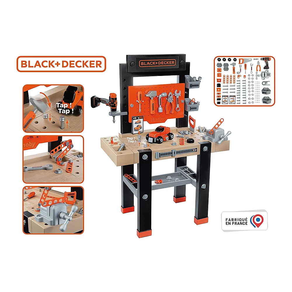 Atelier Smoby Black & Decker Bricolo Center [1]