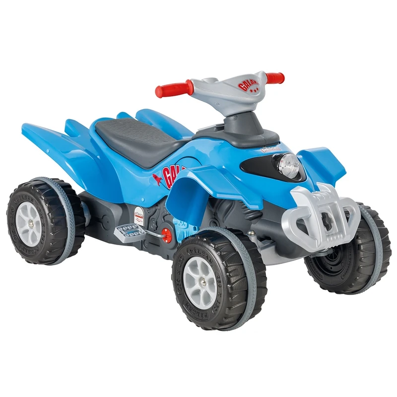 Masinute de impins pentru copii - ATV cu pedale Pilsan Galaxy blue