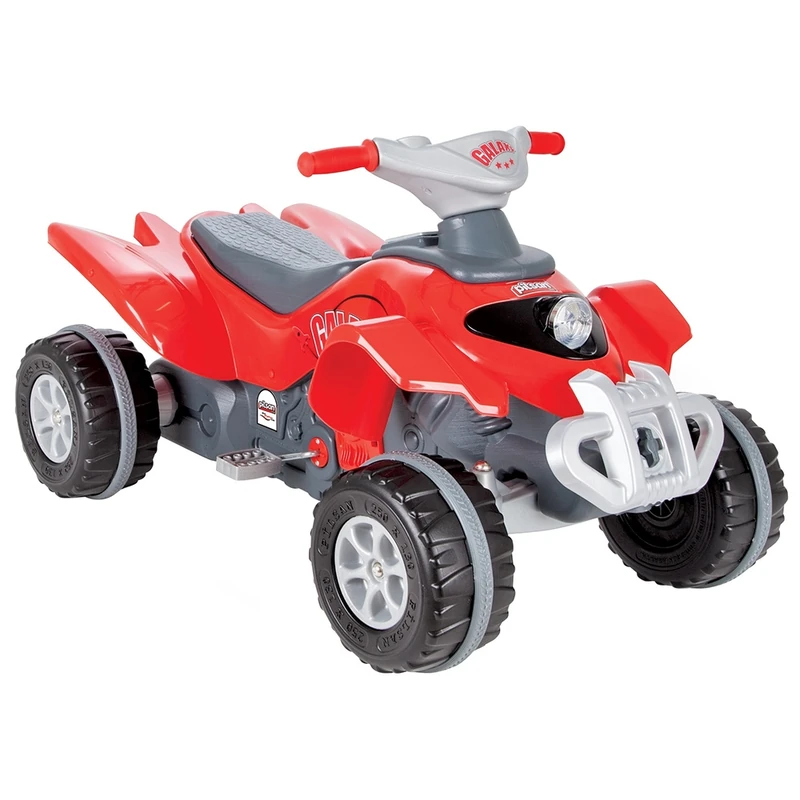 Masinute de impins pentru copii - ATV cu pedale Pilsan Galaxy red