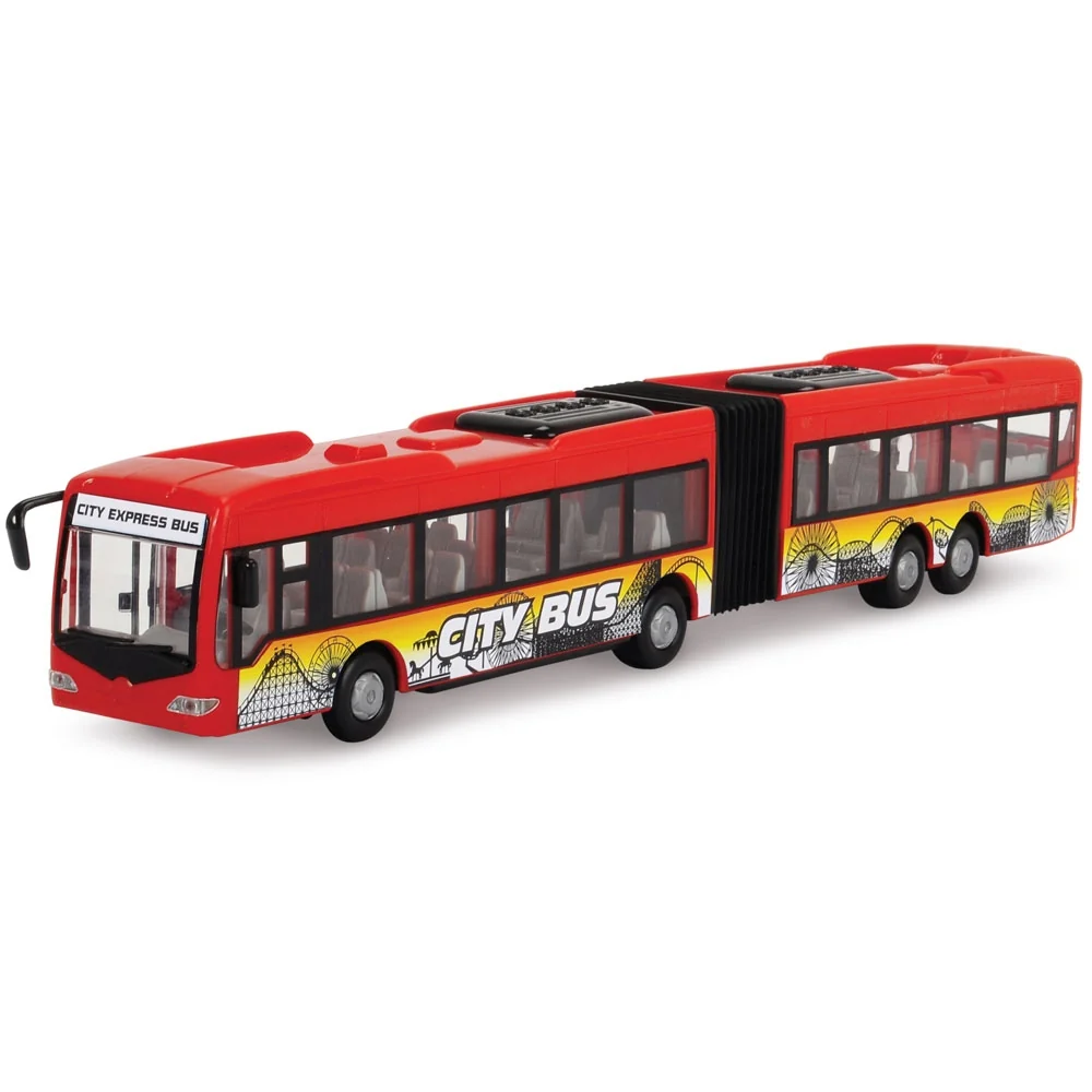 Autobuz Dickie Toys City Express Bus rosu [1]