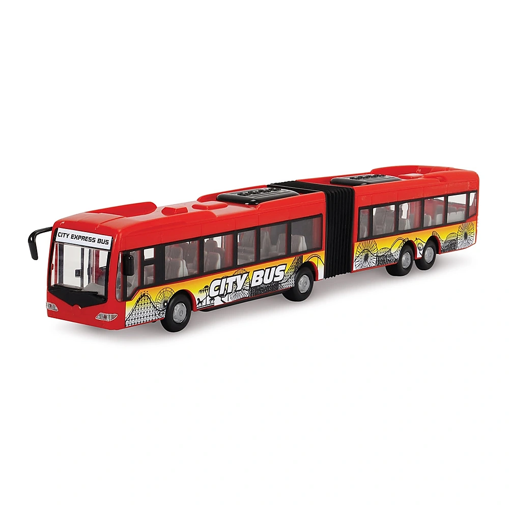 Autobuz Dickie Toys City Express Bus rosu [1]
