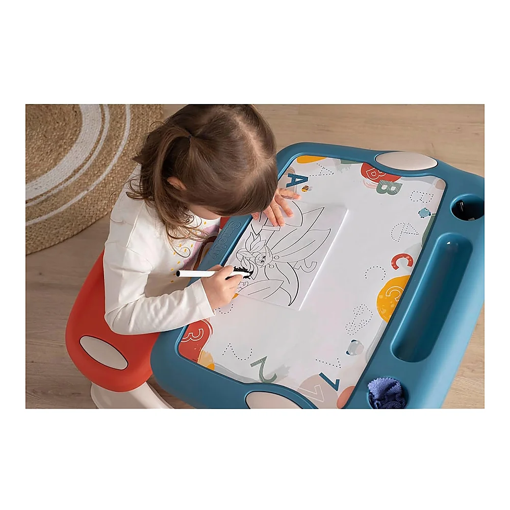 Banca scolara Smoby Magical Desk cu accesorii [5]