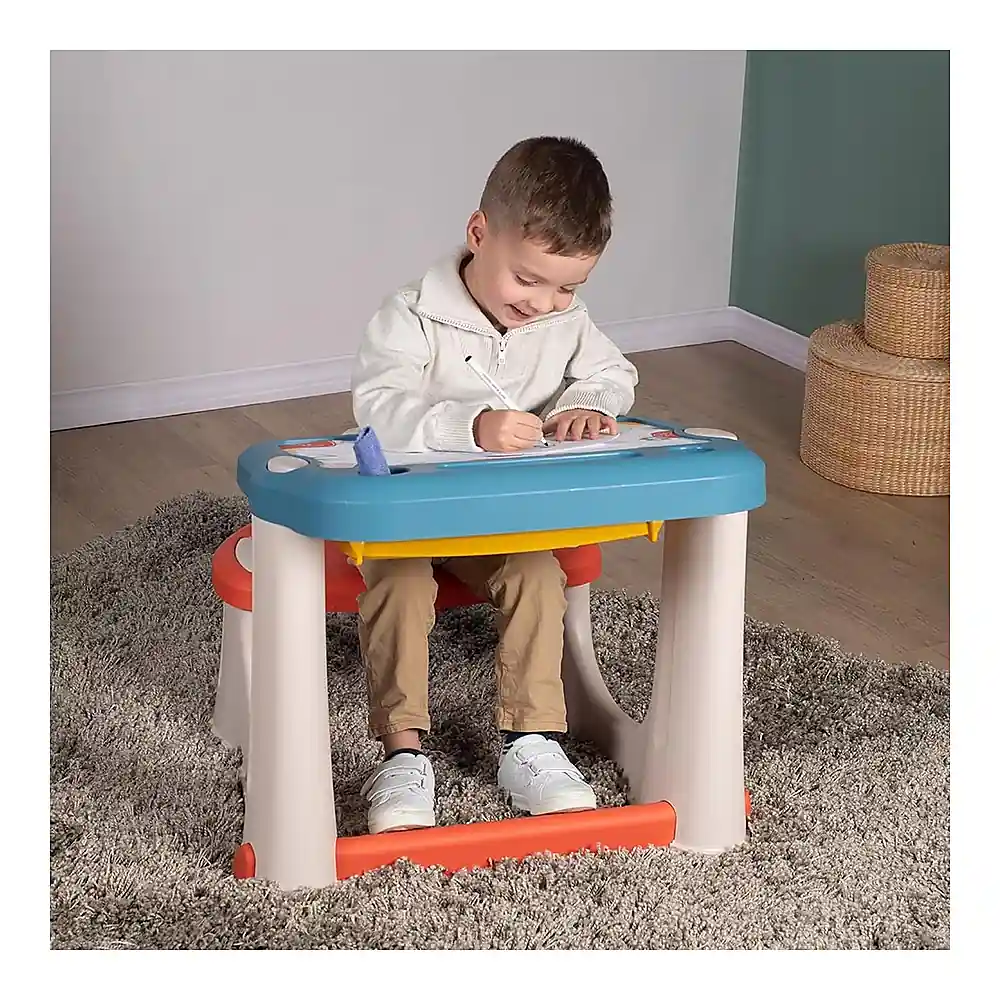 Banca scolara Smoby Magical Desk cu accesorii [4]