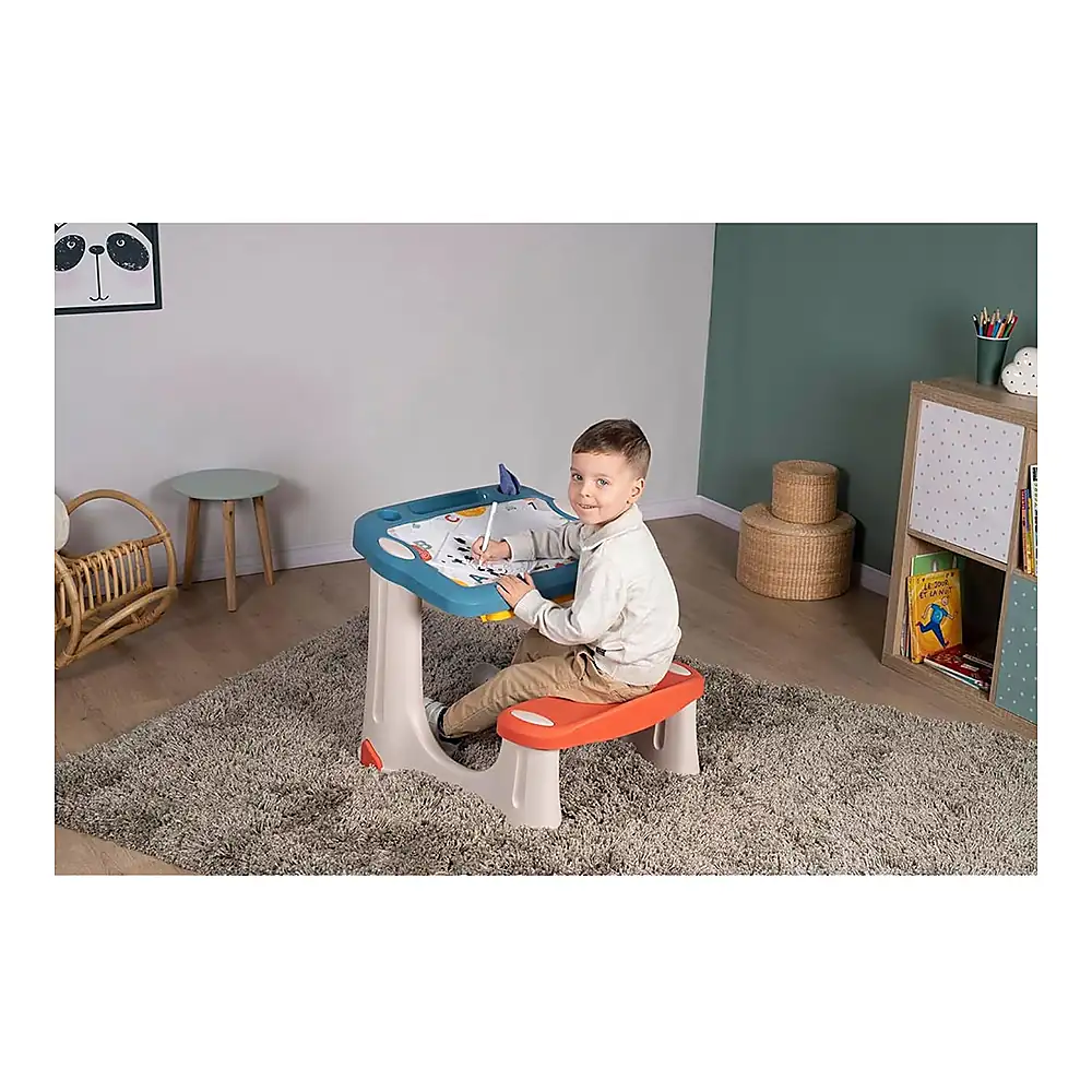 Banca scolara Smoby Magical Desk cu accesorii [3]