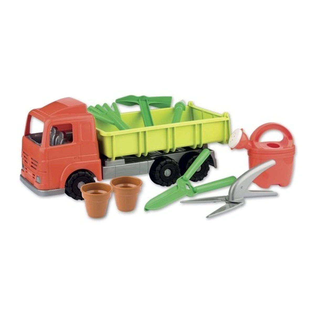 Masinute si camioane - Basculanta cu unelte de gradinarit - Androni Giocattoli