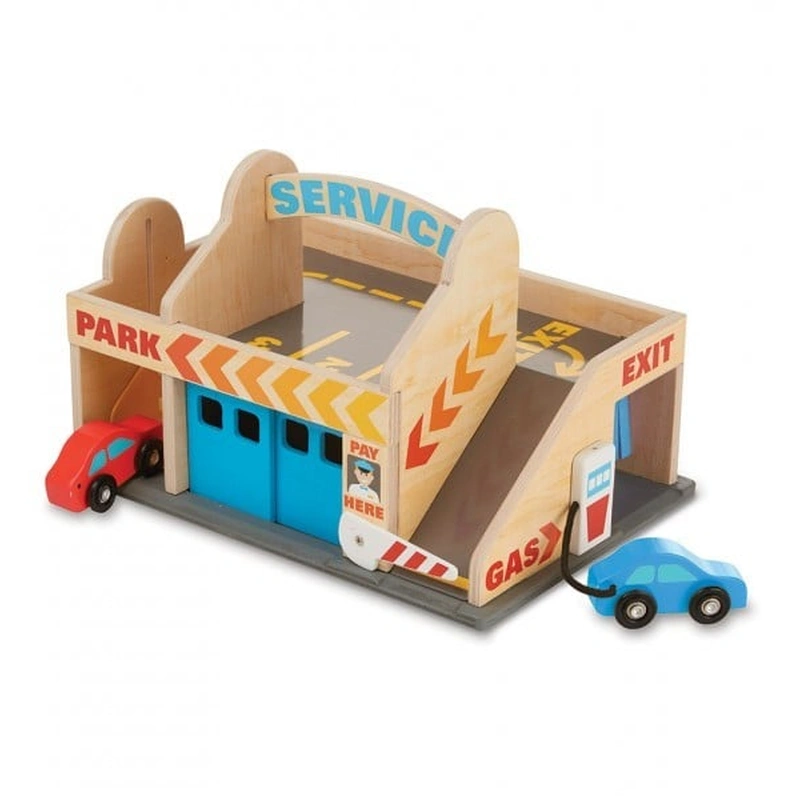 Benzinarie cu garaj Melissa and Doug [2]