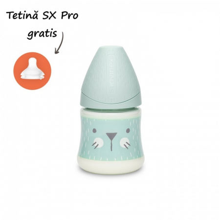 Biberoane - Biberon 150 ml Hygge Suavinex tetina silicon debit lent