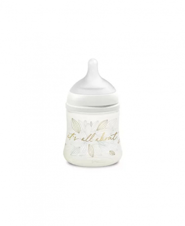 Biberon 150 ml tetină fiziologică SX Pro cu debit lent Gri Gold Premium [1]