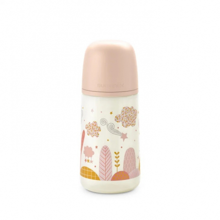 Biberoane - Biberon 270 ml tetină fiziologică SX Pro debit mediu piersică Dreams