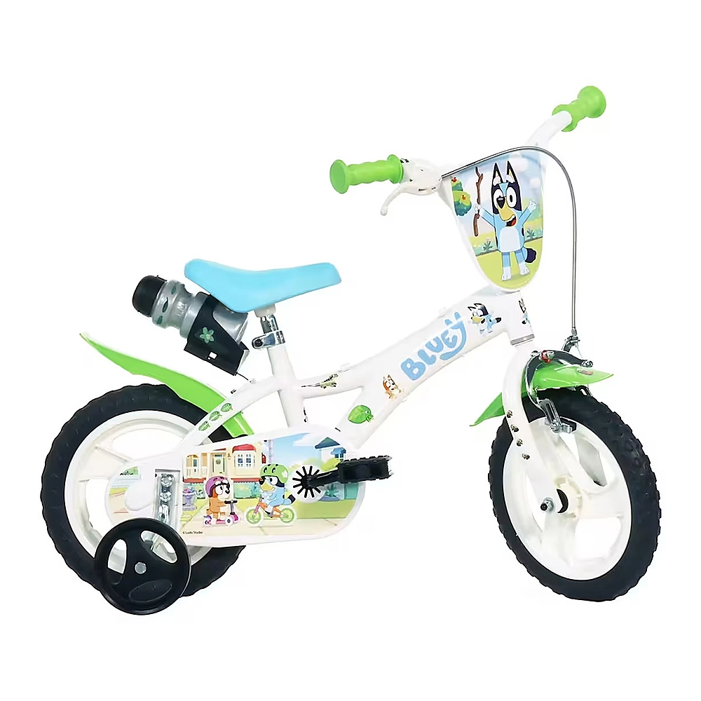 Biciclete copii - Bicicleta copii 12 inch Bluey Dino Bikes, 3-5 ani