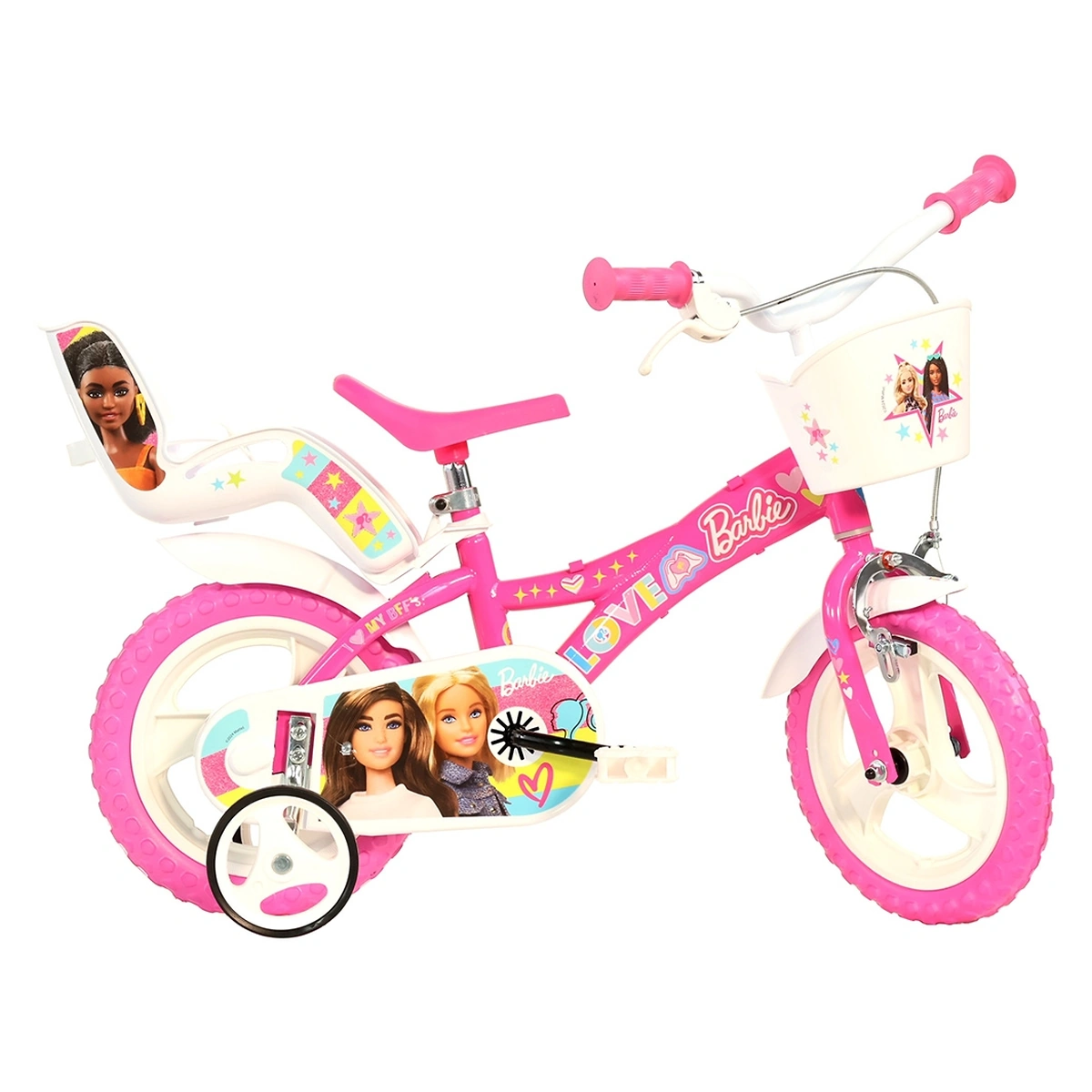 Biciclete copii - Bicicleta copii Dino Bikes 12' Barbie