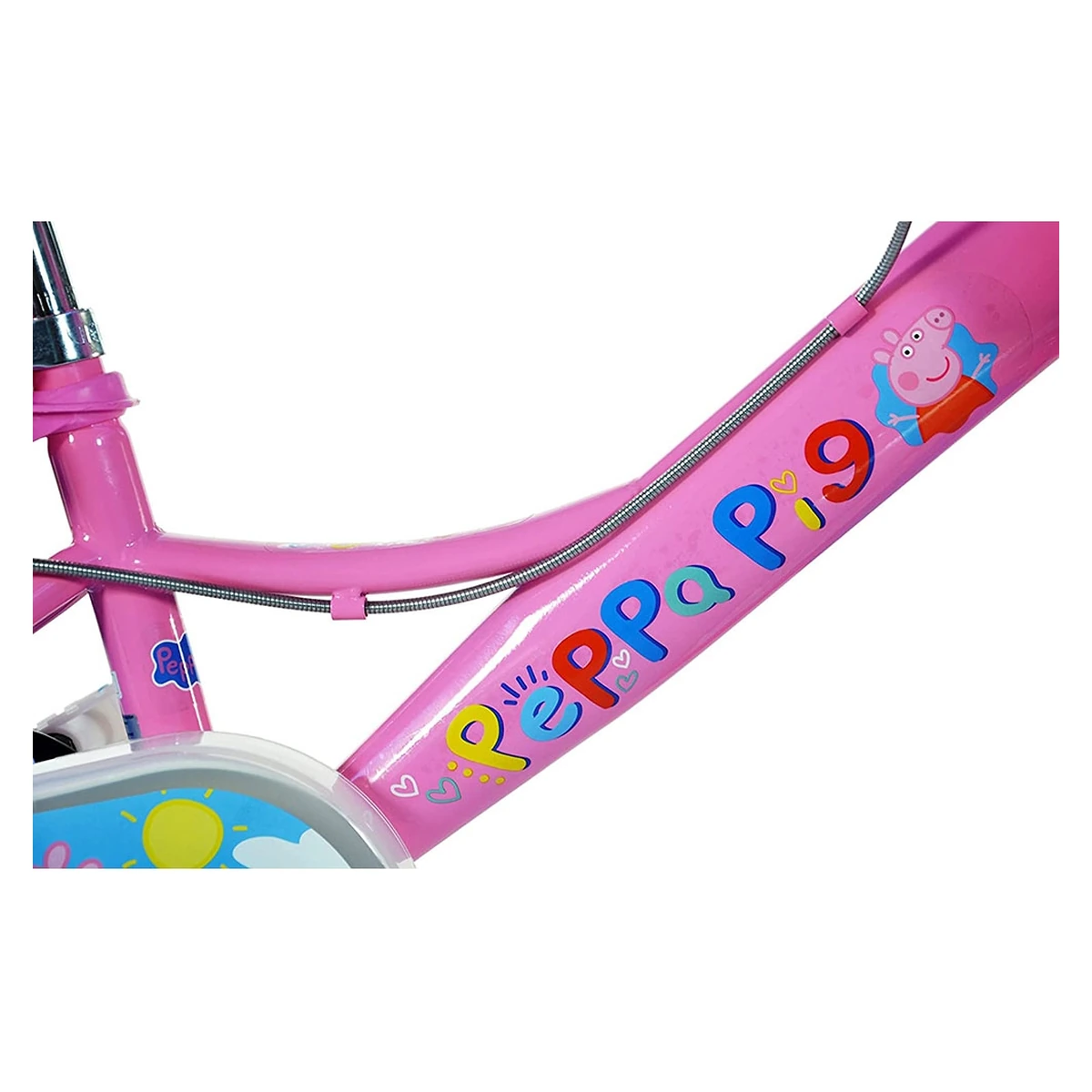Bicicleta copii Dino Bikes 12' Peppa Pig 5 ani [3]