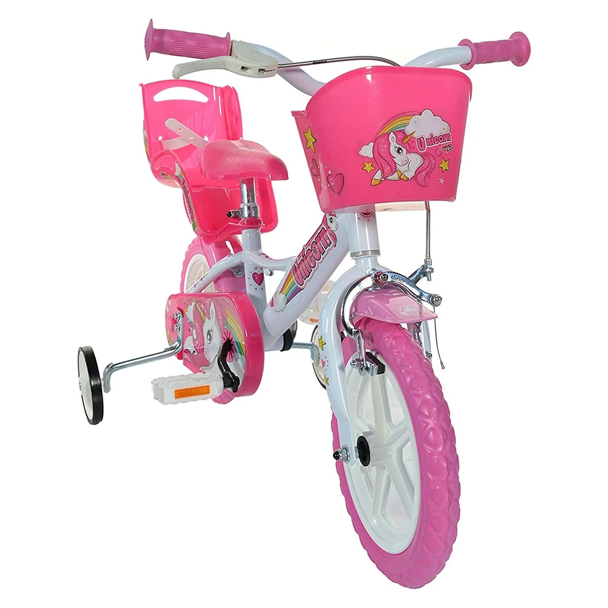 Bicicleta copii Dino Bikes 12' Unicorn 3-5 ani [1]