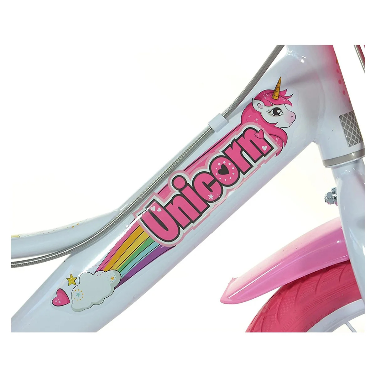Bicicleta copii Dino Bikes 14' Unicorn 7 ani [10]