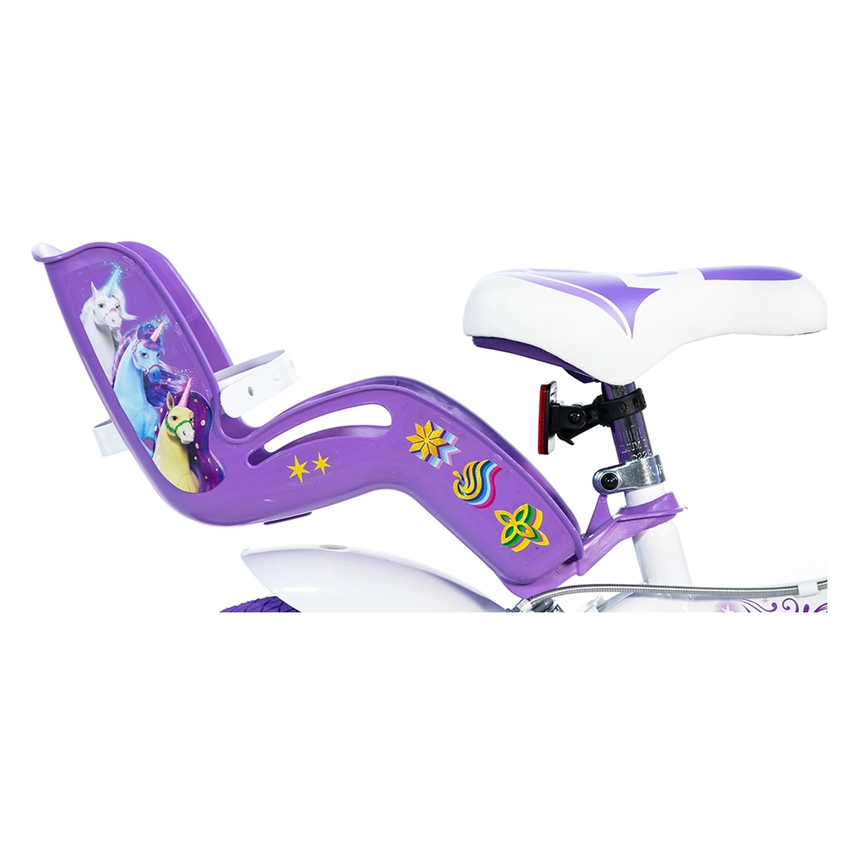 Bicicleta copii Dino Bikes 14' Unicorn Academy 7 ani [5]