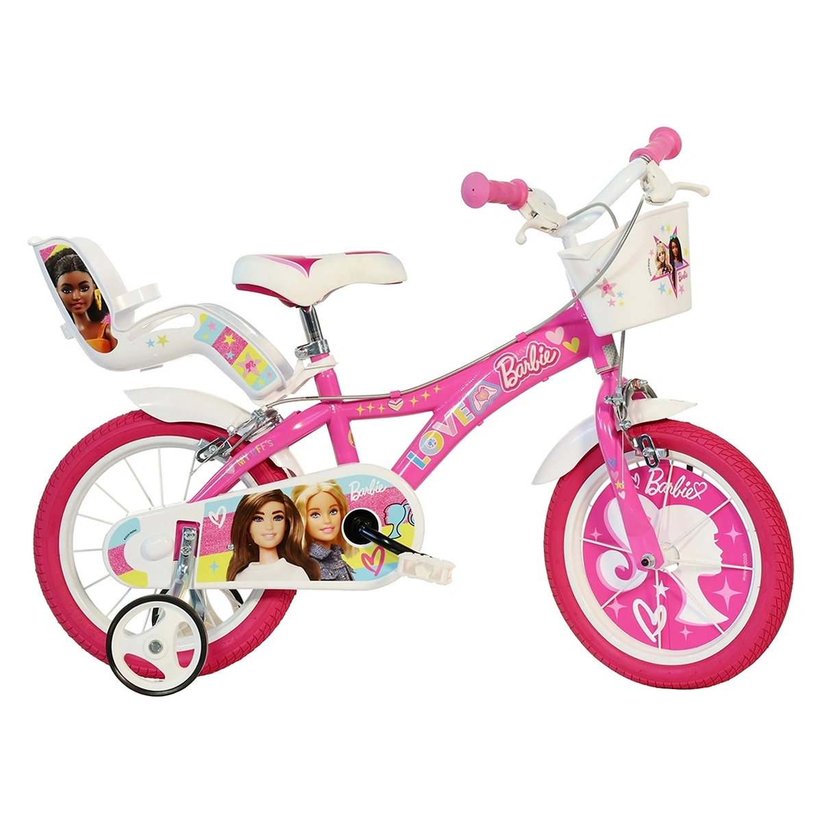 Biciclete copii - Bicicleta copii Dino Bikes 16' Barbie
