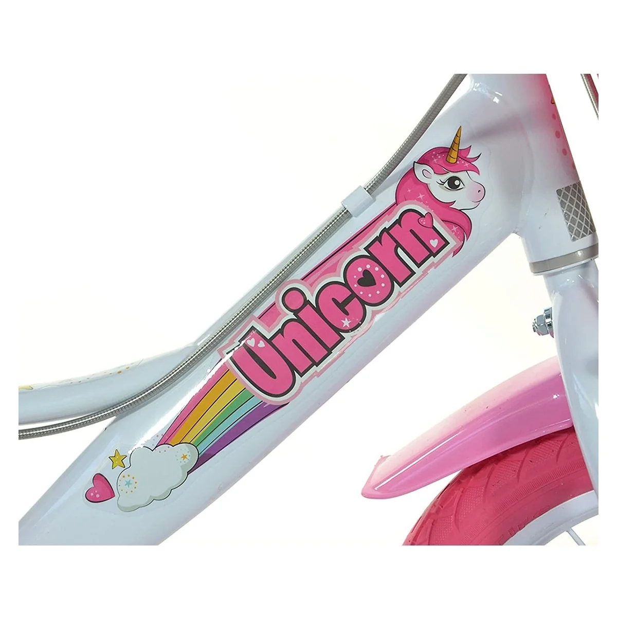 Bicicleta copii Dino Bikes 16' Unicorn 6-8 ani [10]