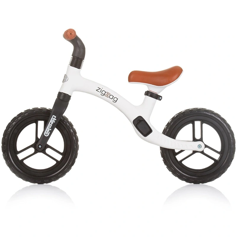Bicicleta fara pedale Chipolino Zig Zag black white [1]