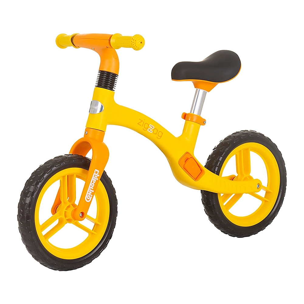 La plimbare - Bicicleta fara pedale Chipolino Zig Zag, Orange yellow