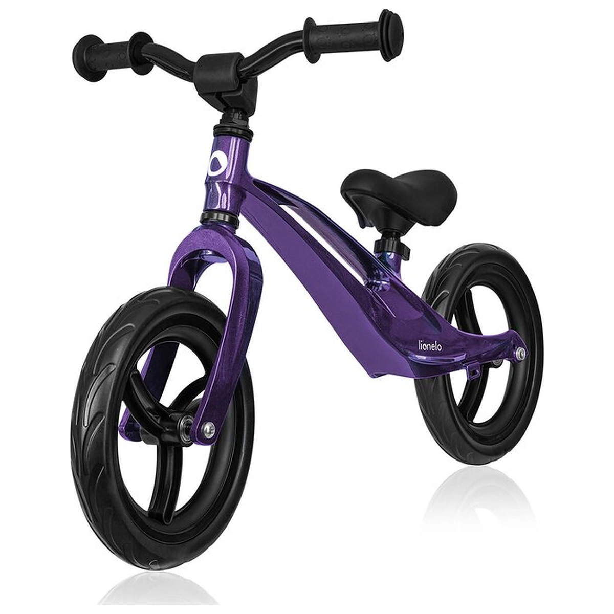 Biciclete copii - Bicicleta fara pedale, Lionelo, Bart, Usoara, Cu cadru din magneziu, Cu ghidon si sa reglabile, Greutate 3 Kg, 12 inch,