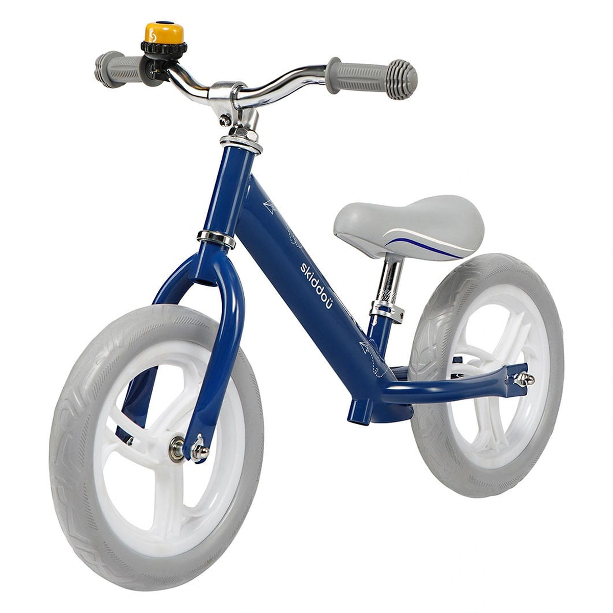 Biciclete copii - Bicicleta fara pedale Nils, Skiddou, Denim, Bleumarin