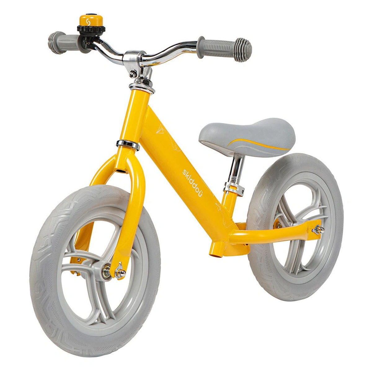 Biciclete copii - Bicicleta fara pedale Nils, Skiddou, Galben