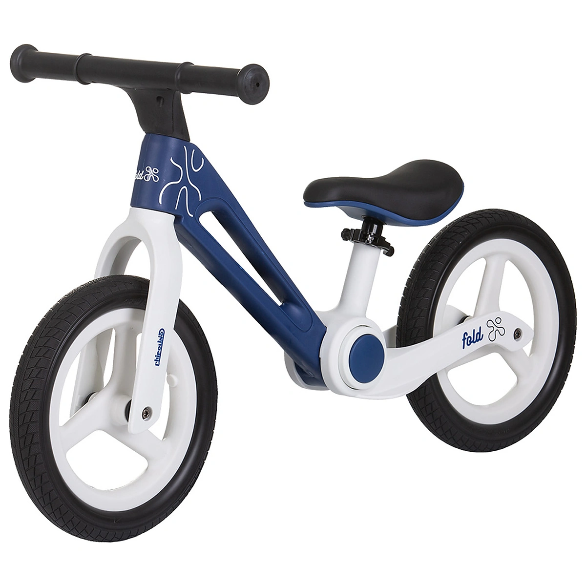 La plimbare - Bicicleta fara pedale pliabila Chipolino Fold X, Navy 2 ani