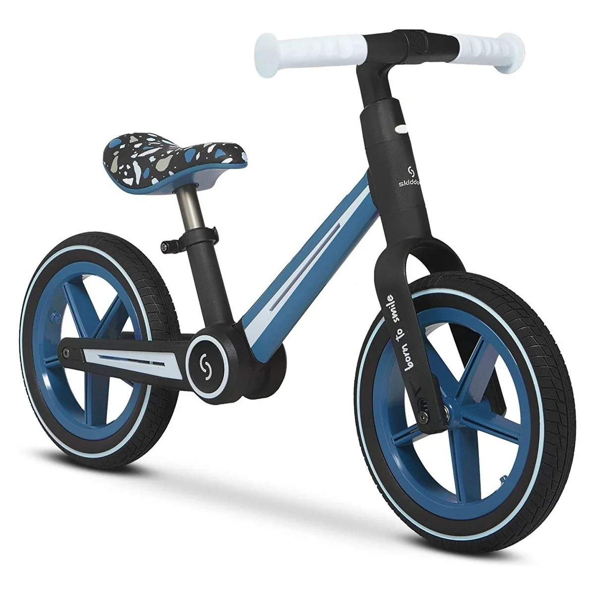 Biciclete copii - Bicicleta pliabila fara pedale Skiddou Ronny, Denim, Albastru