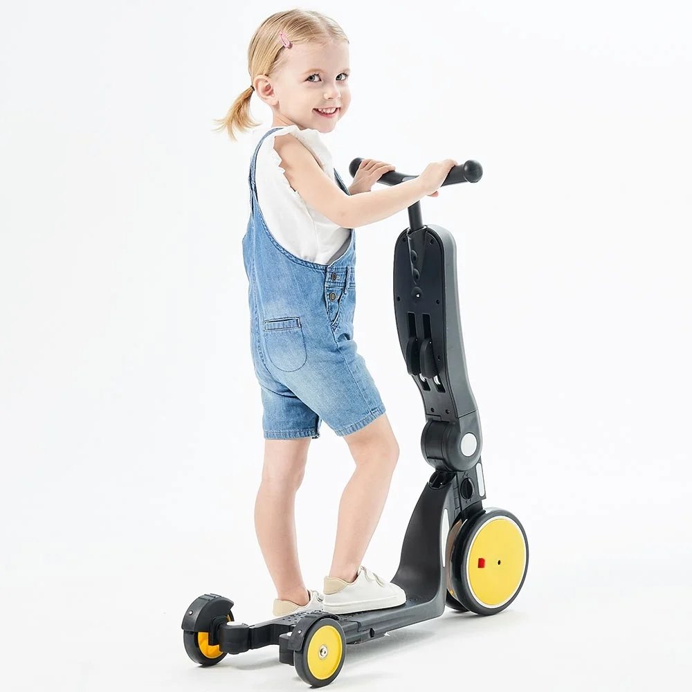 Bicicleta, tricicleta si trotineta Chipolino All Ride 4 in 1 yellow [4]