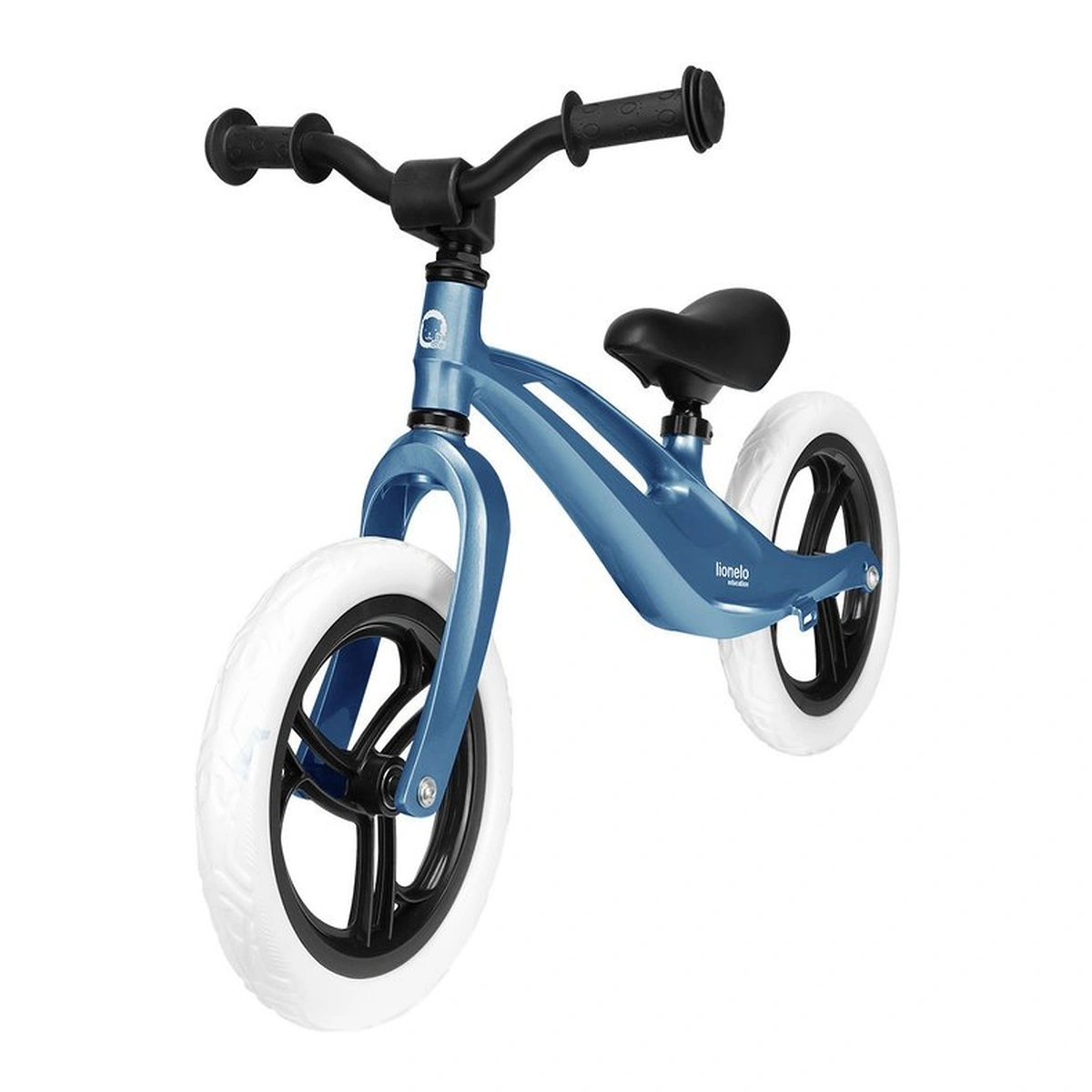 Biciclete copii - Lionelo - Bicicleta usoara Bart, Fara pedale, Cu cadru din magneziu, Cu ghidon si sa reglabile, Greutate 3 Kg, 12 inch, Conform cu standardul european de securitate EN71, Sky Blue