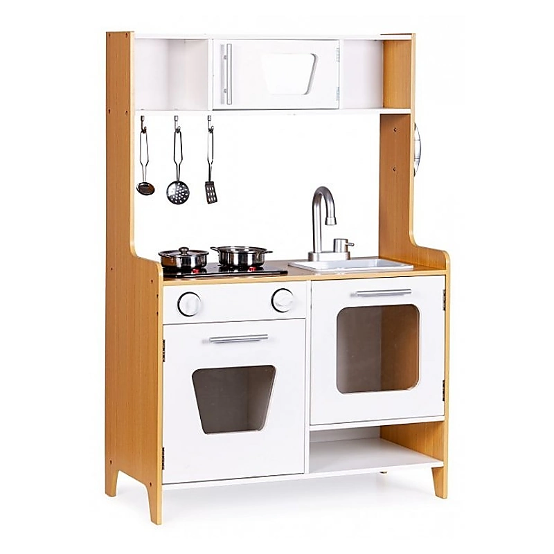 Bucatarie de joaca din lemn - Ecotoys [4]
