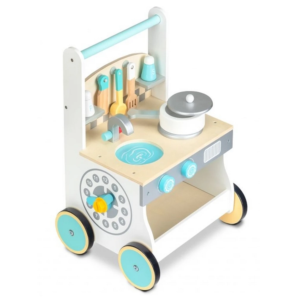 Bucatarii de joaca din lemn - Bucatarie mobila Ecotoys