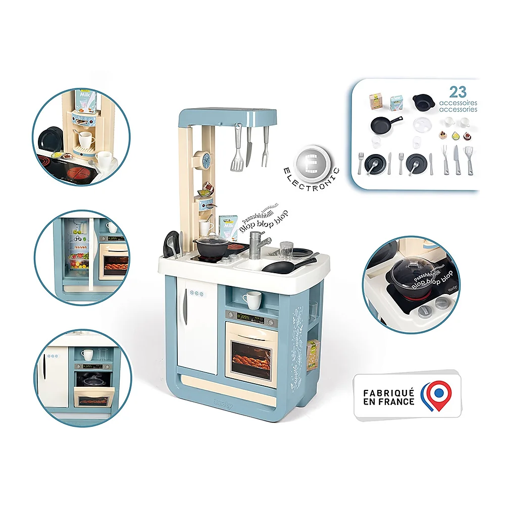 Bucatarie Smoby Bon Appetit albastru [1]