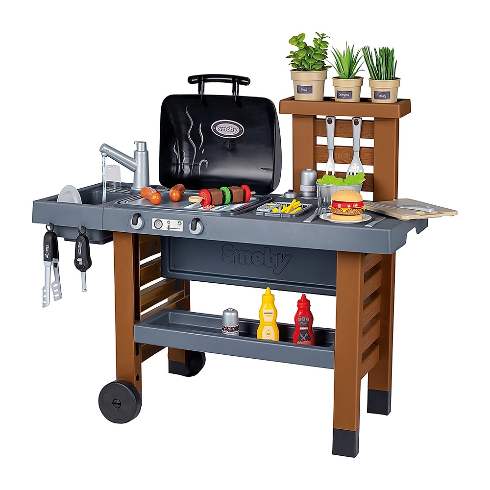 Bucatarii de joaca din lemn - Bucatarie Smoby Garden