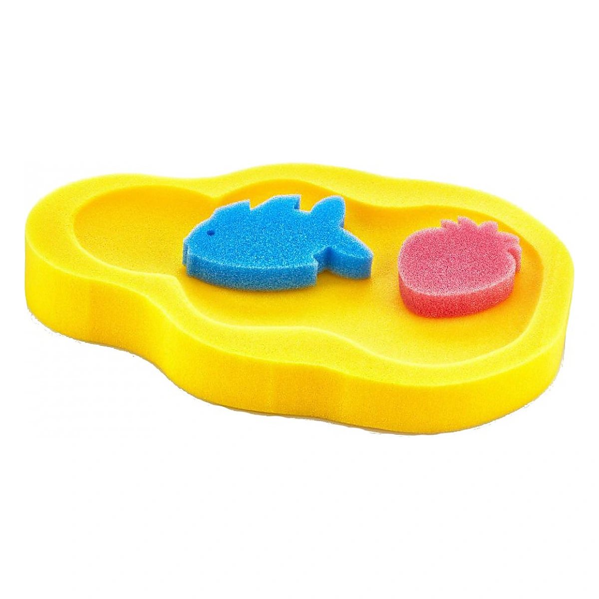 Baita celor mici - Burete suport pentru baie Galben BabyJem