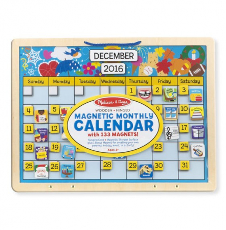 Calendar din lemn magnetic Melissa and Doug [2]