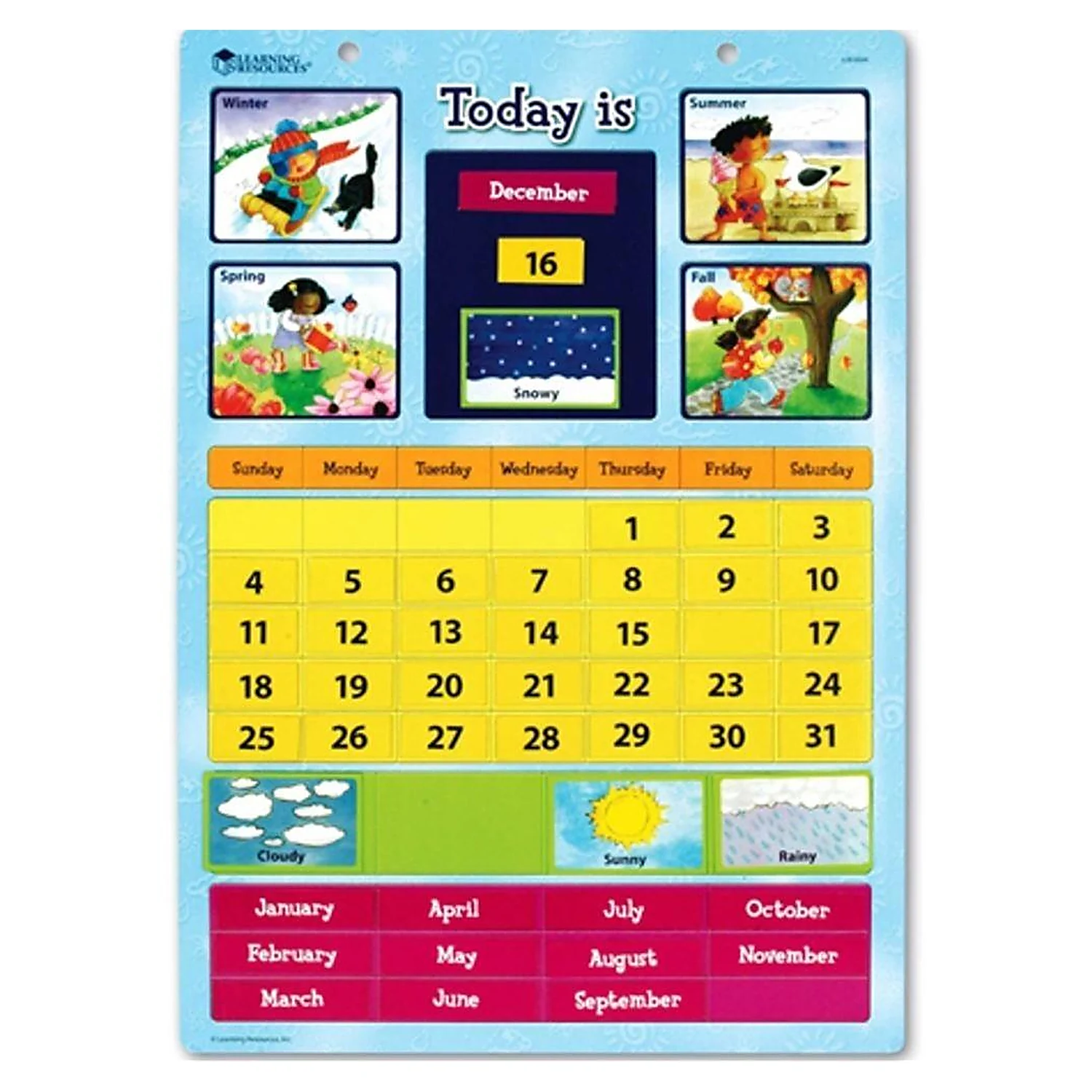 Jucarii educative - Calendar educativ magnetic