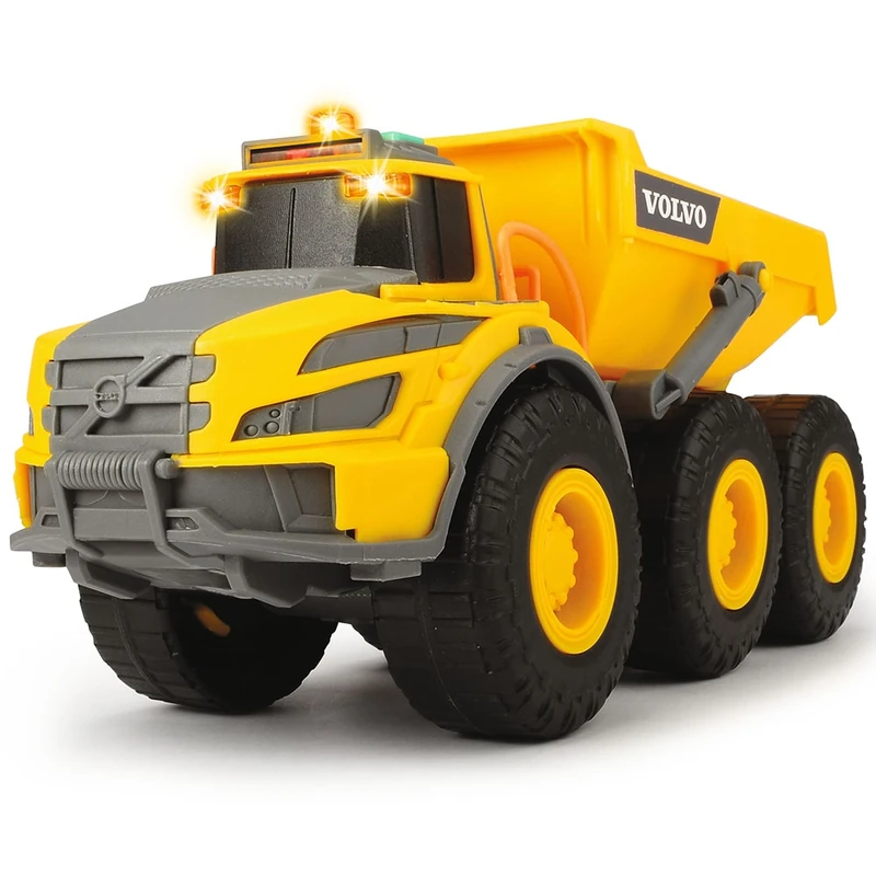 Masinute, trenulete, avioane - Camion basculant Dickie Toys Volvo Articulated Hauler