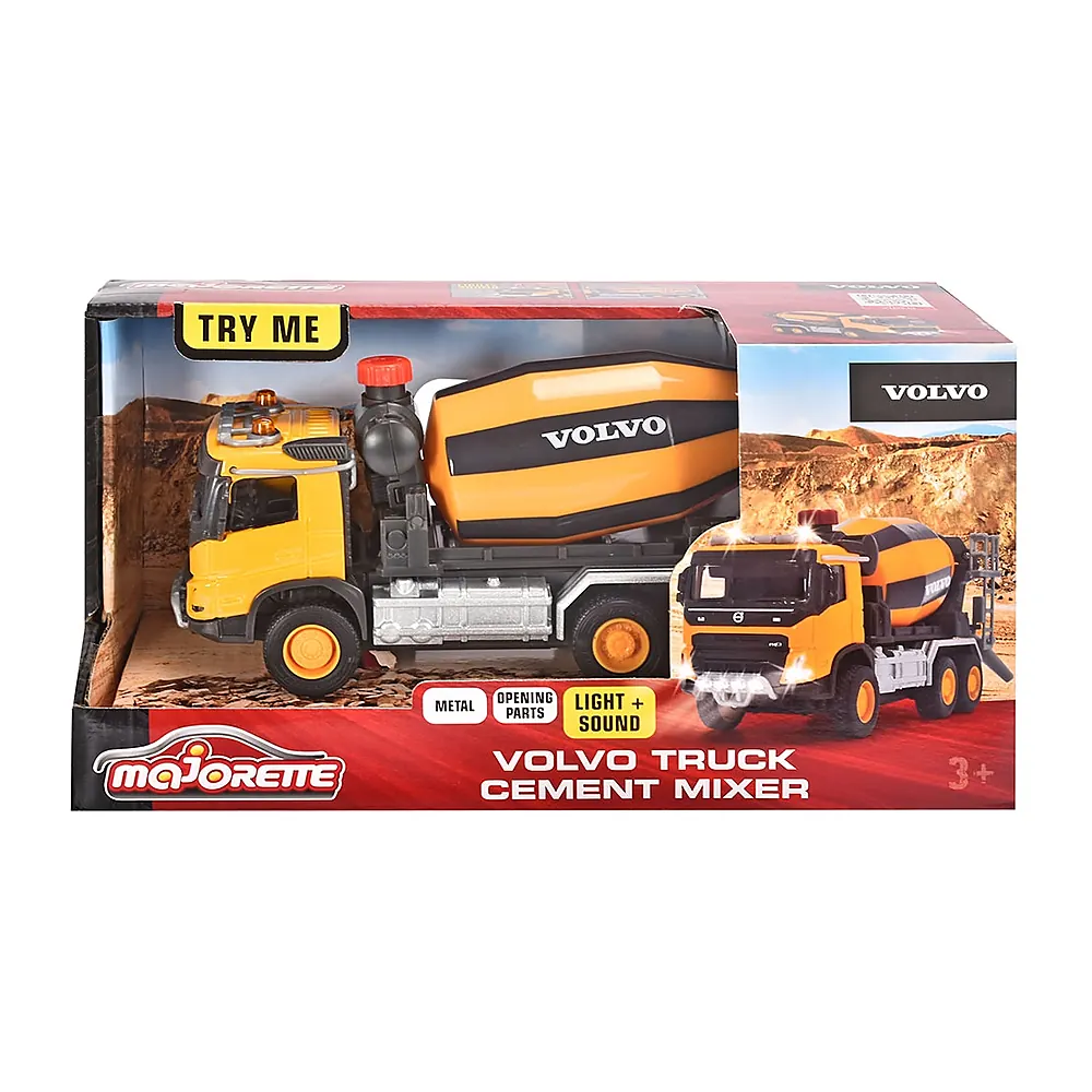 Camion betoniera Majorette Volvo Cement Mixer [6]