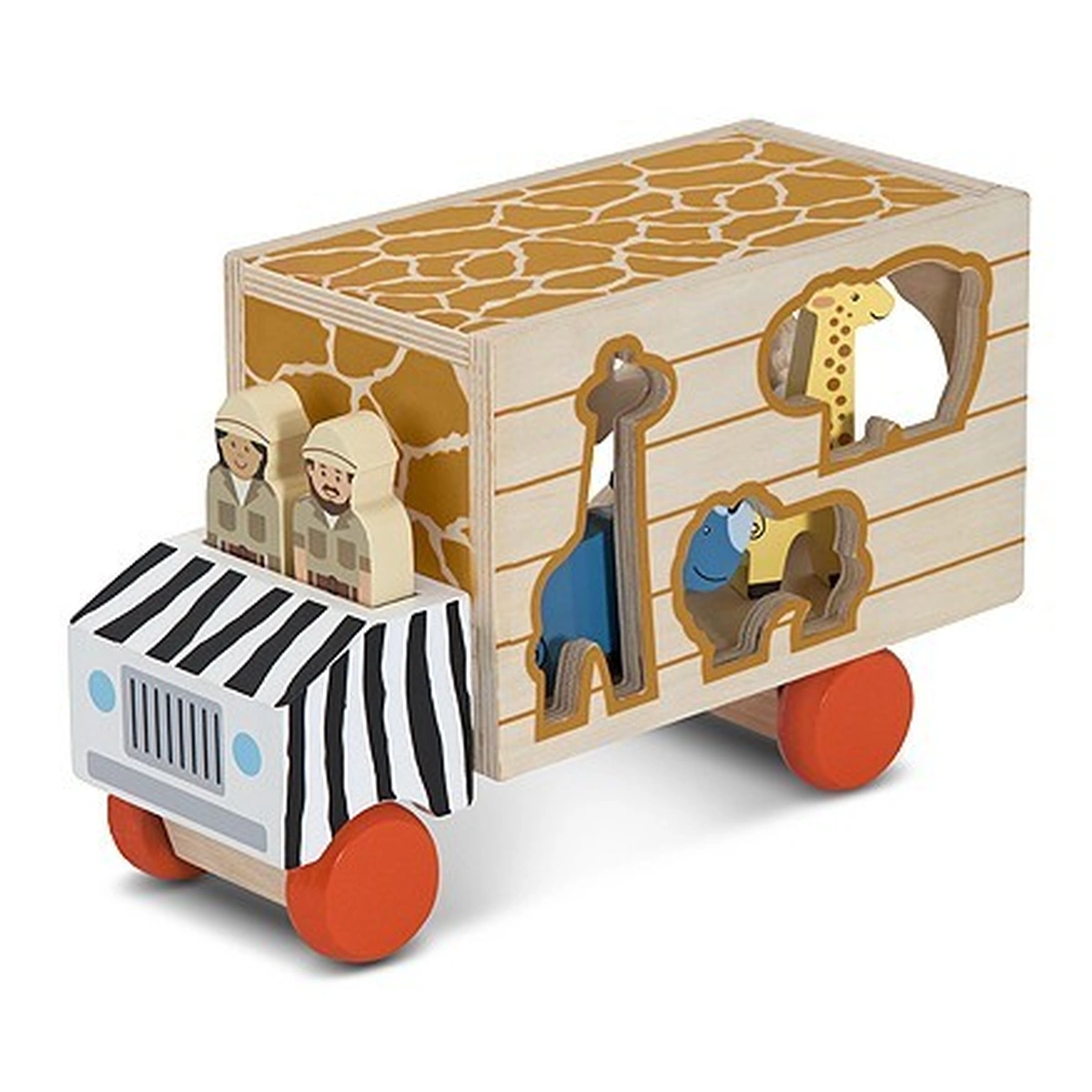 Jucarii din lemn - Camion cu forme de sortat Melissa and Doug