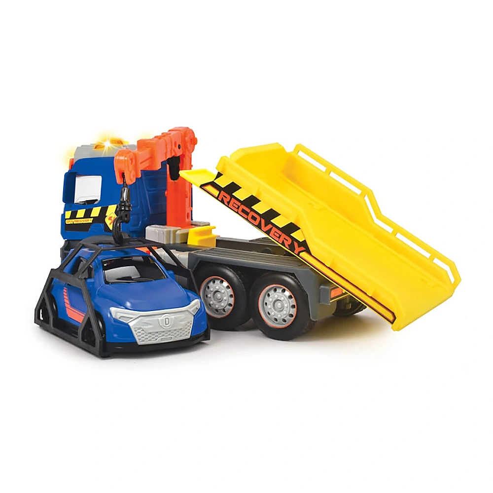 Camion de tractare Dickie Toys Mercedes Recovery cu masinuta [5]