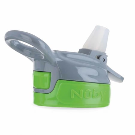Cana sport, Nuby, Cu pai moale si pliabil, 360 ml, 3+ ani, Verde [1]
