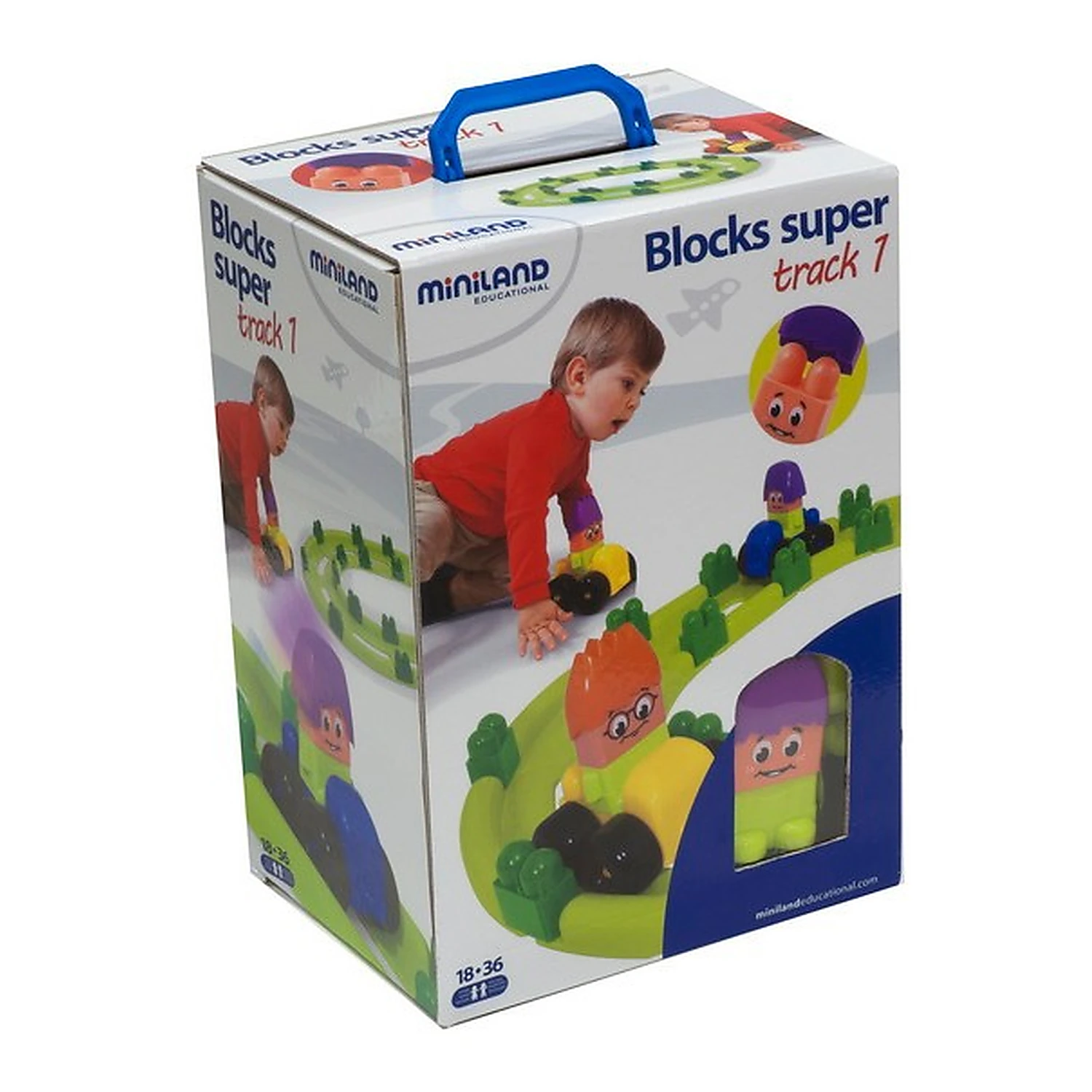 Caramizi mari - Set de sine 1 Miniland [0]