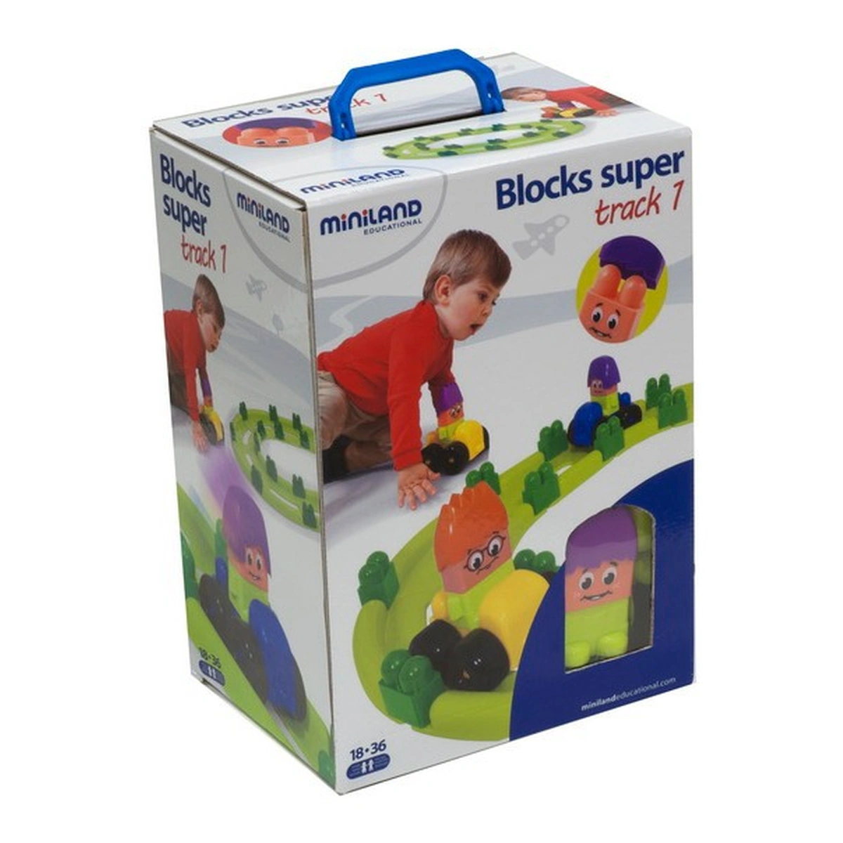 Jucarii - Caramizi mari - Set de sine 1 Miniland