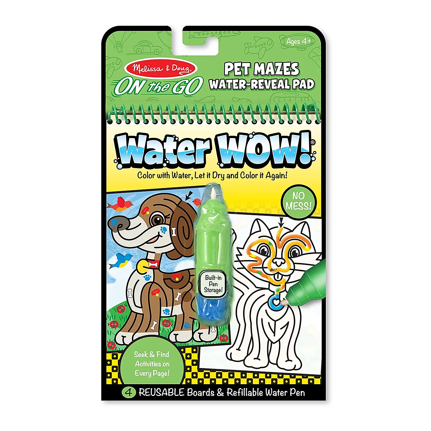 Arta si creativitate - Carnet Apa magica Labirint - Melissa and Doug