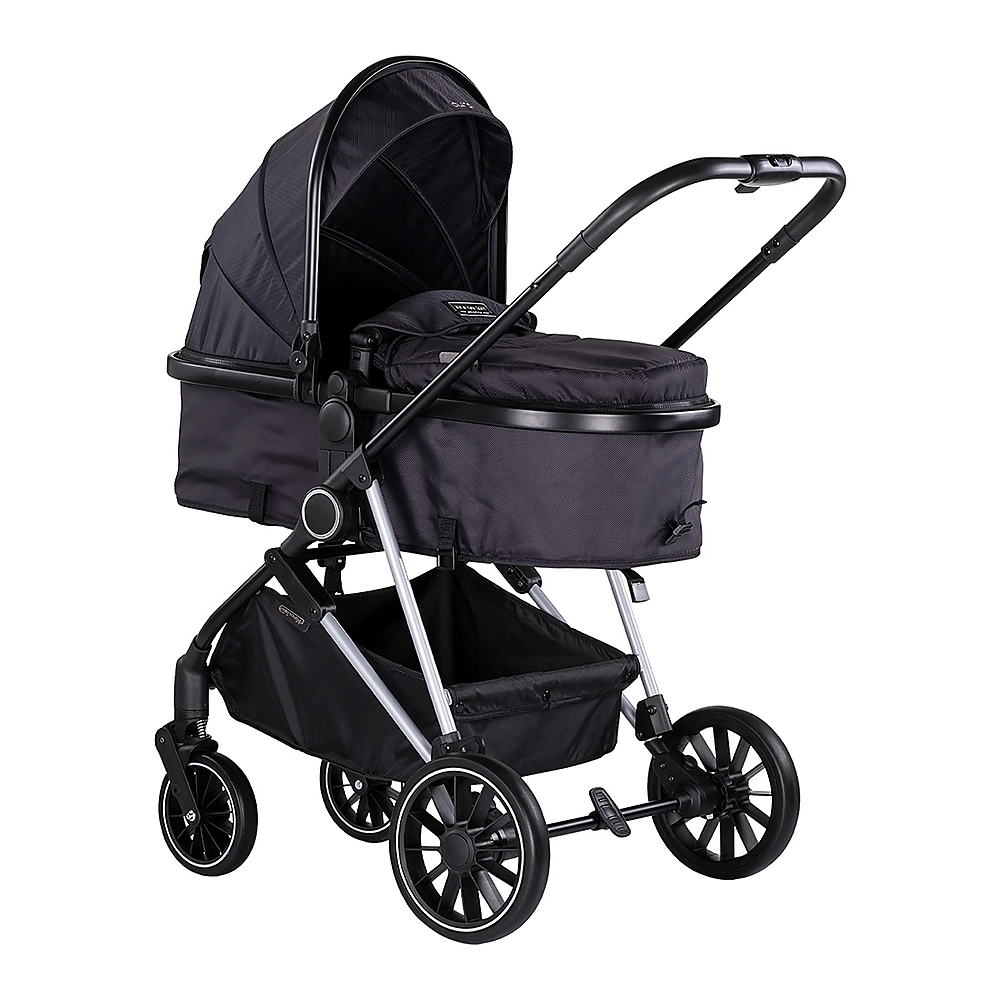 Carucioare 2 in 1 - Carucior Aura 2 in 1 - Chipolino, Blackberry