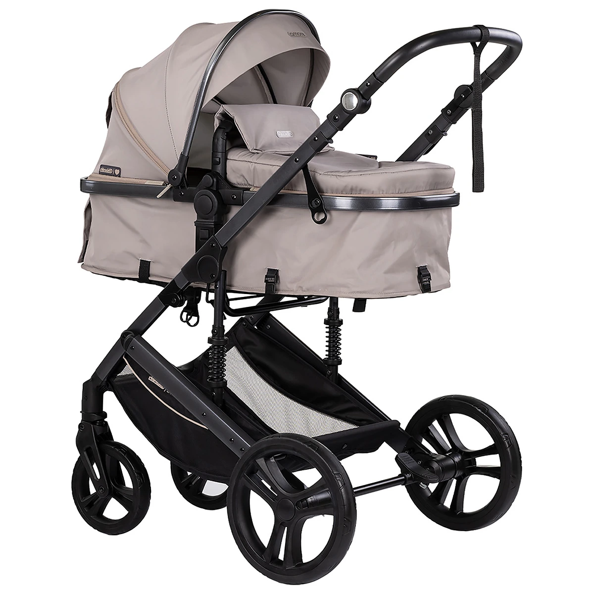 Carucioare 2 in 1 - Carucior Chipolino Amore 2 in 1 latte 0 luni