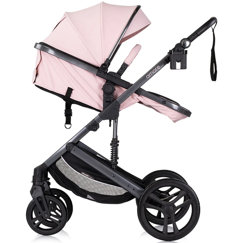 Carucior Chipolino Amore 2 in 1 pink marshmallow, 0-22 kg [4]