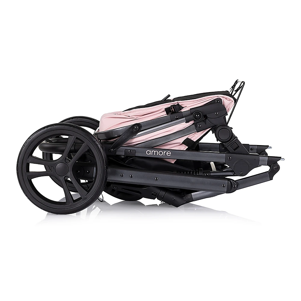 Carucior Chipolino Amore 2 in 1 pink marshmallow, 0-22 kg [8]